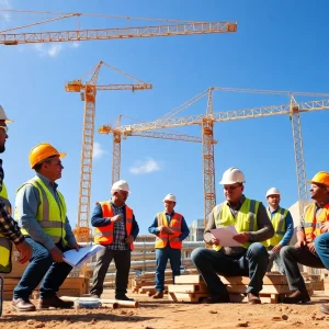 Contractors discussing reforms influenced by the One Big Beautiful Bill Act