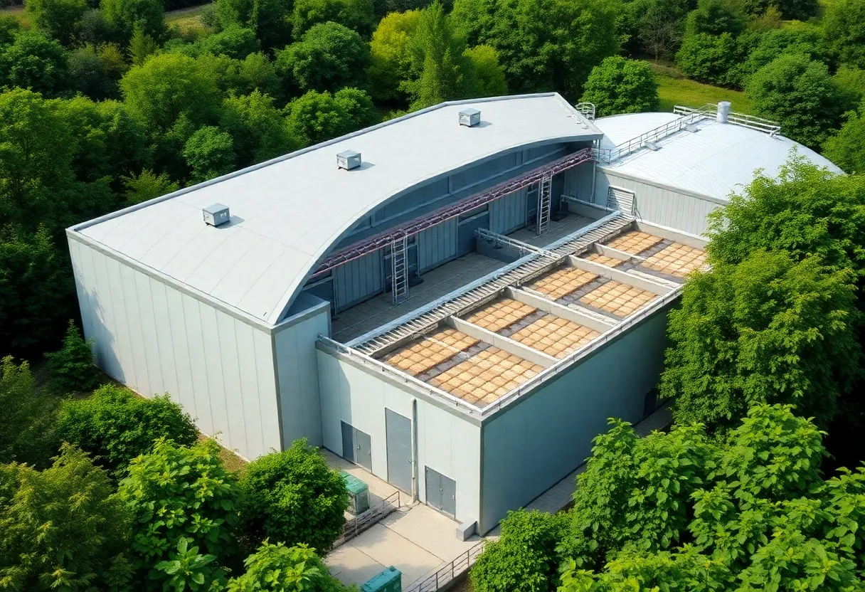 Integrated anaerobic digestion facility in York Region, Ontario