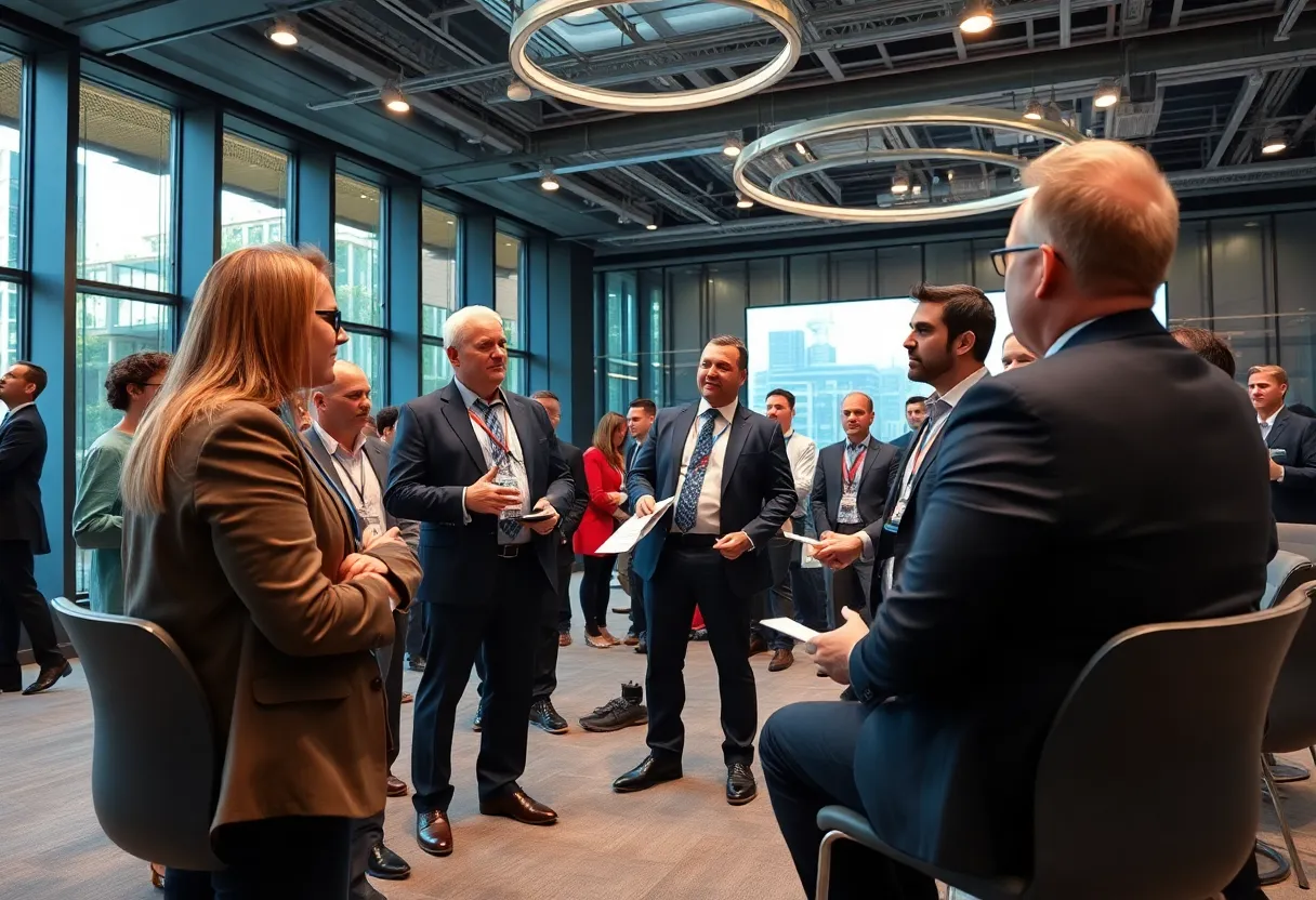 Developers discussing real estate innovations at PROFILEmiami summit