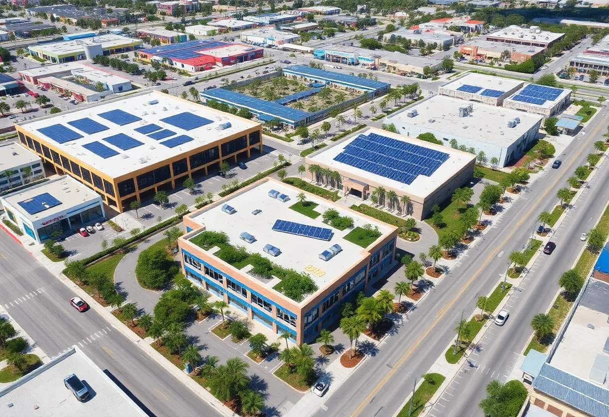 New commercial developments in Daytona, Florida with Tesla and Trader Joe's