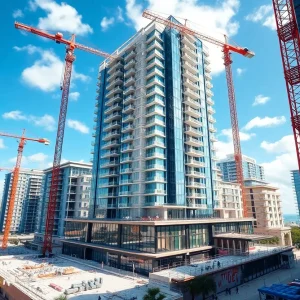 Construction of Southpointe Vista Phase II in Miami-Dade County